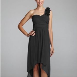 David's Bridal Black Bridal Dress